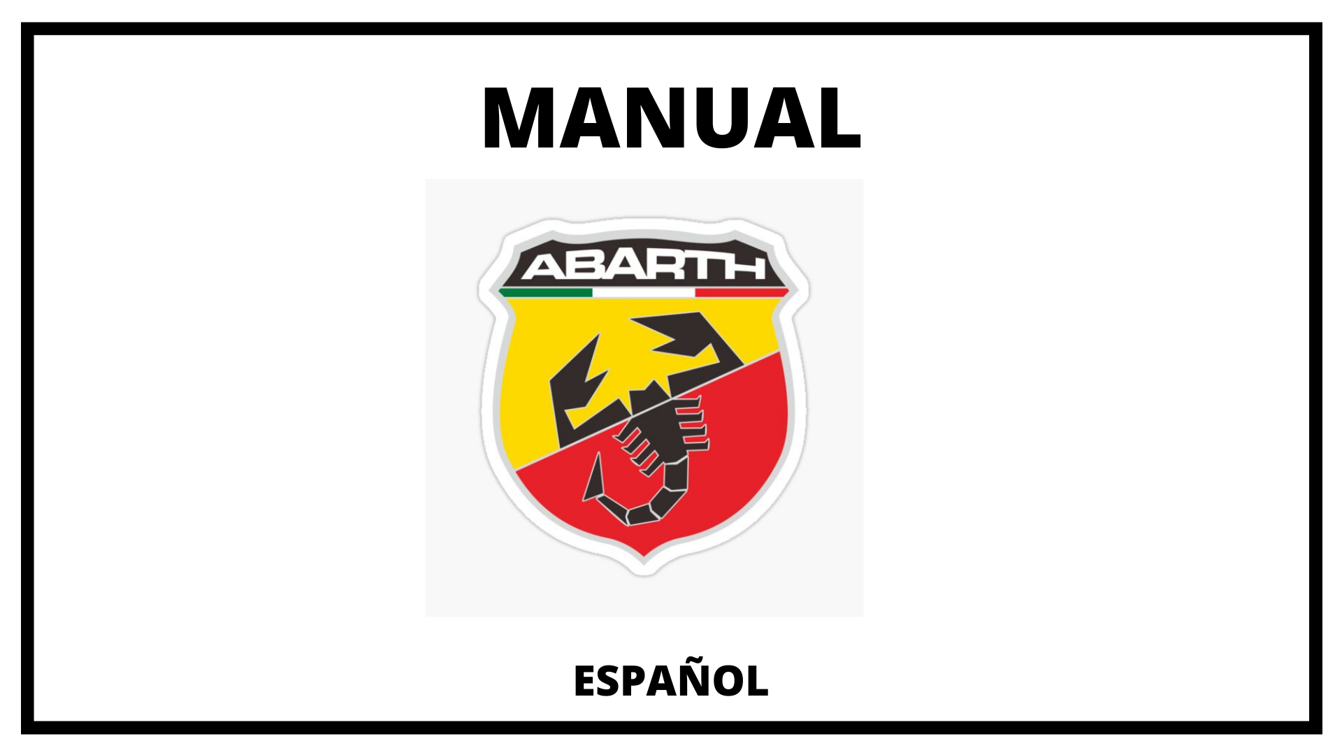 Manuales Abarth