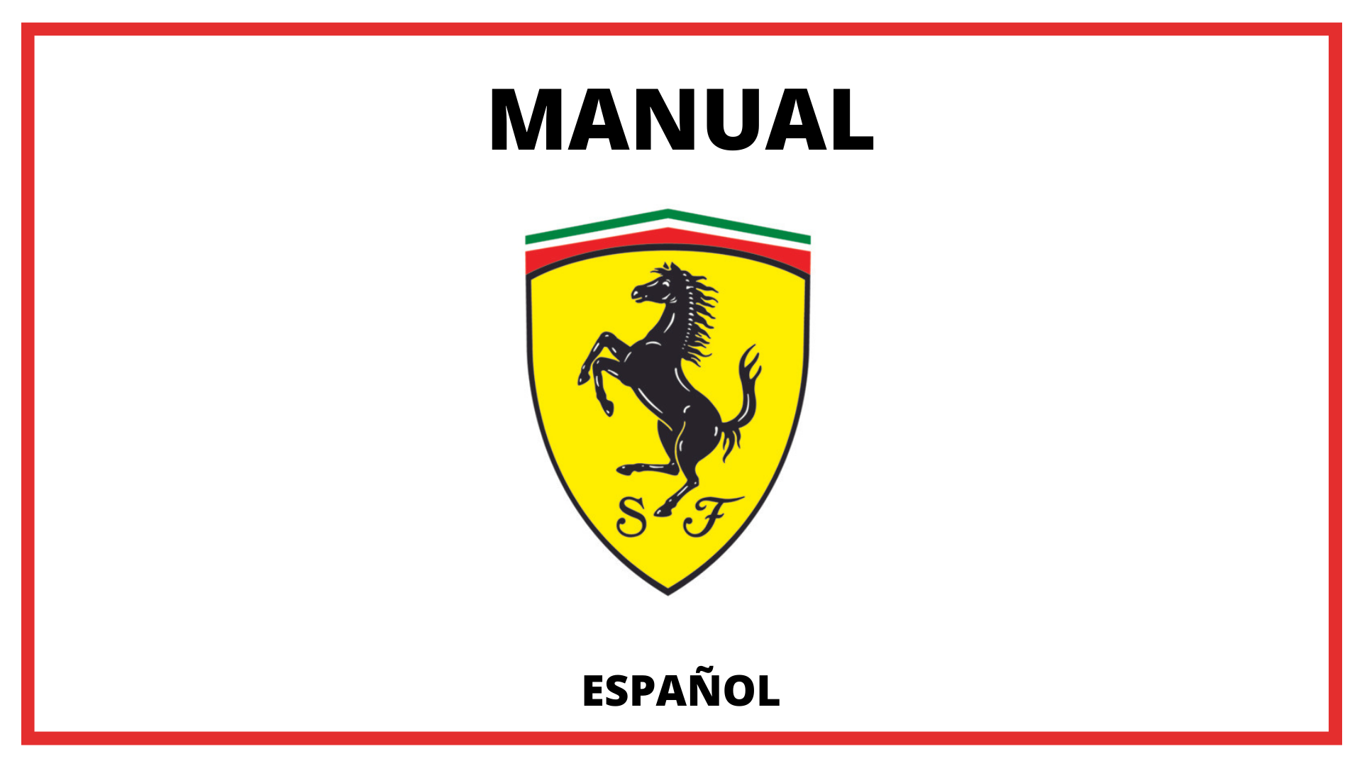 Manuales Ferrari
