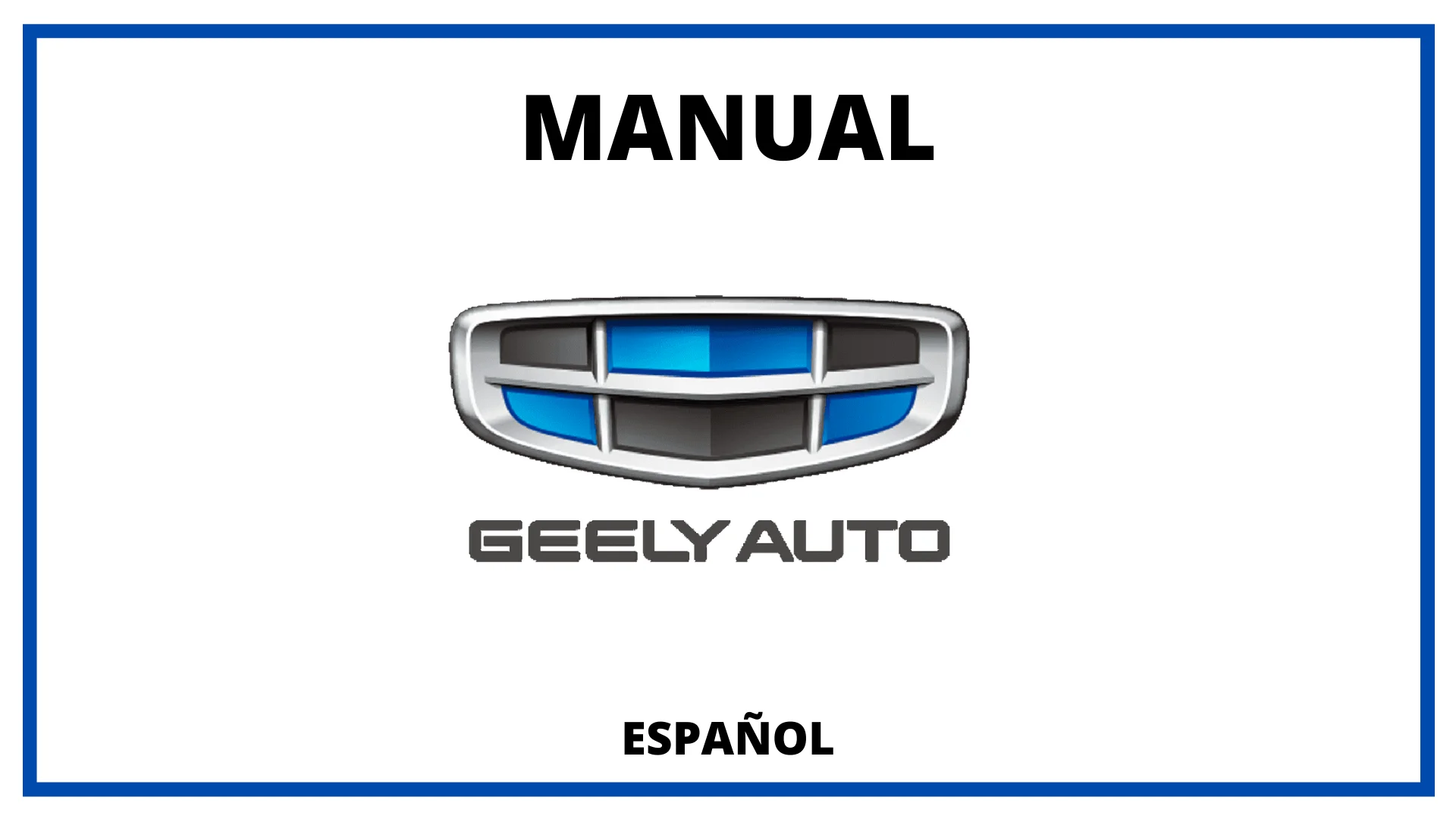 Manuales Geely