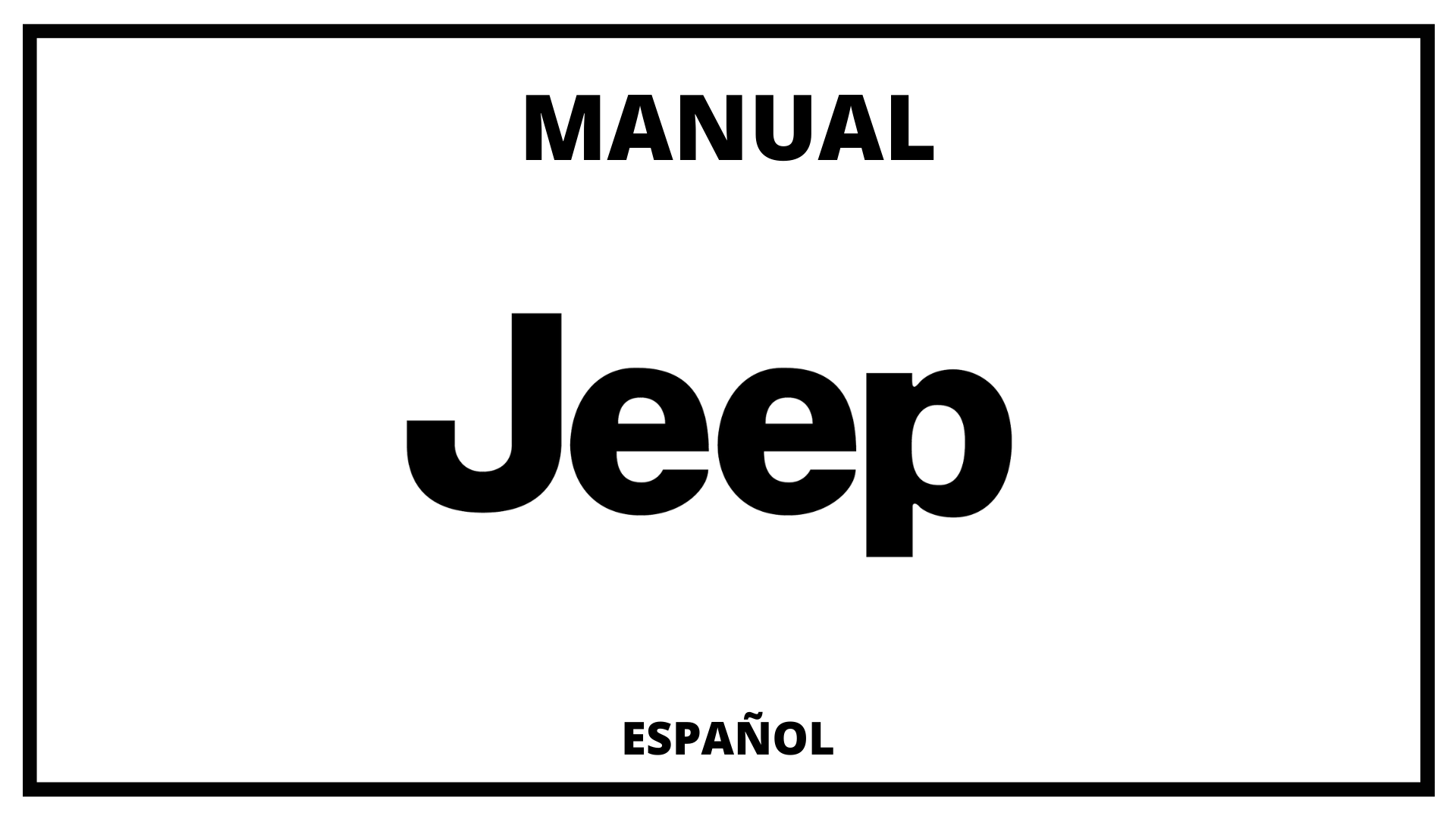 Manuales Jeep