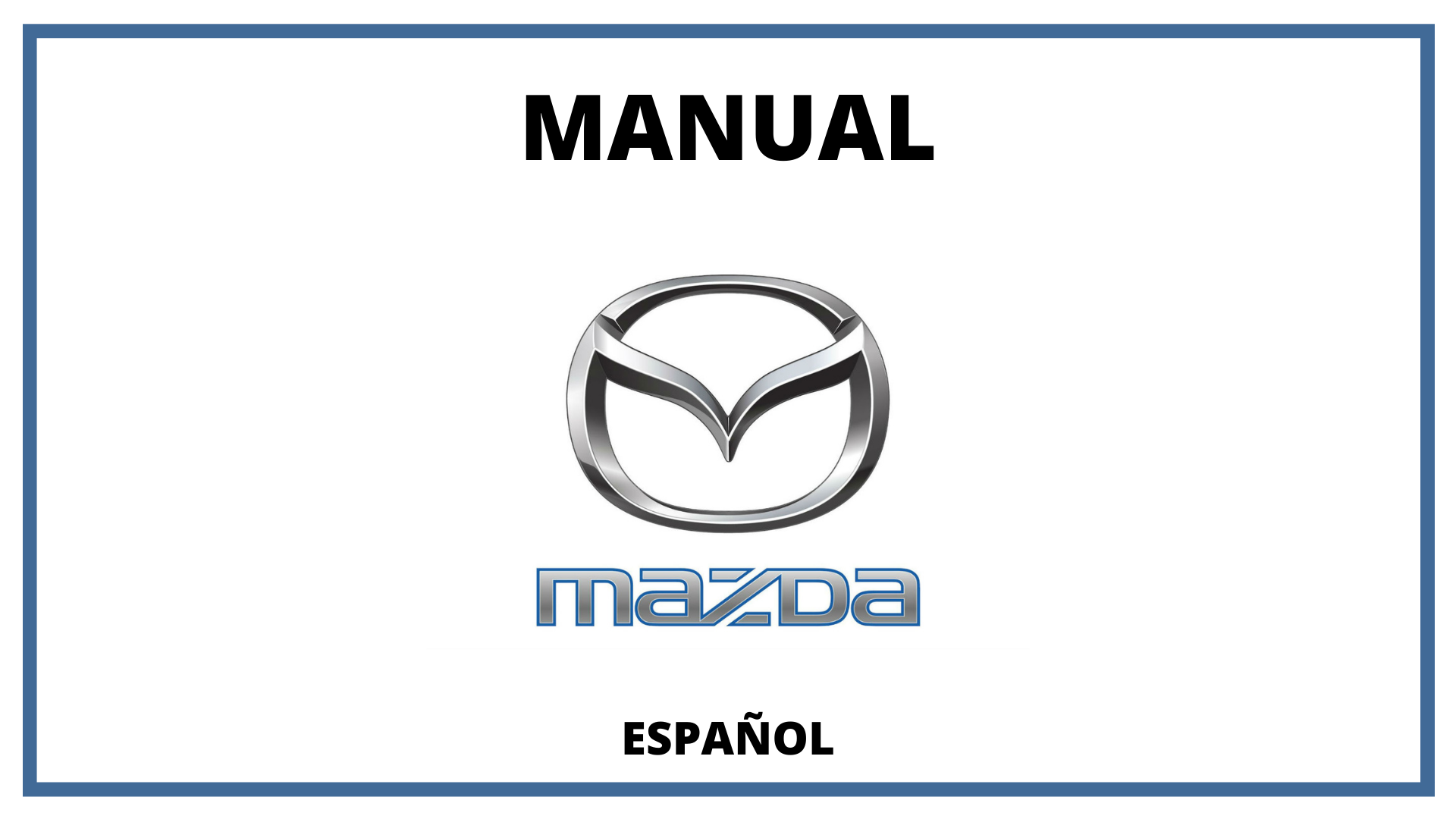Manuales Mazda