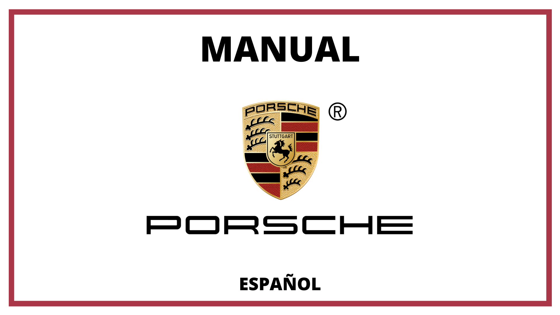 Manuales Porsche