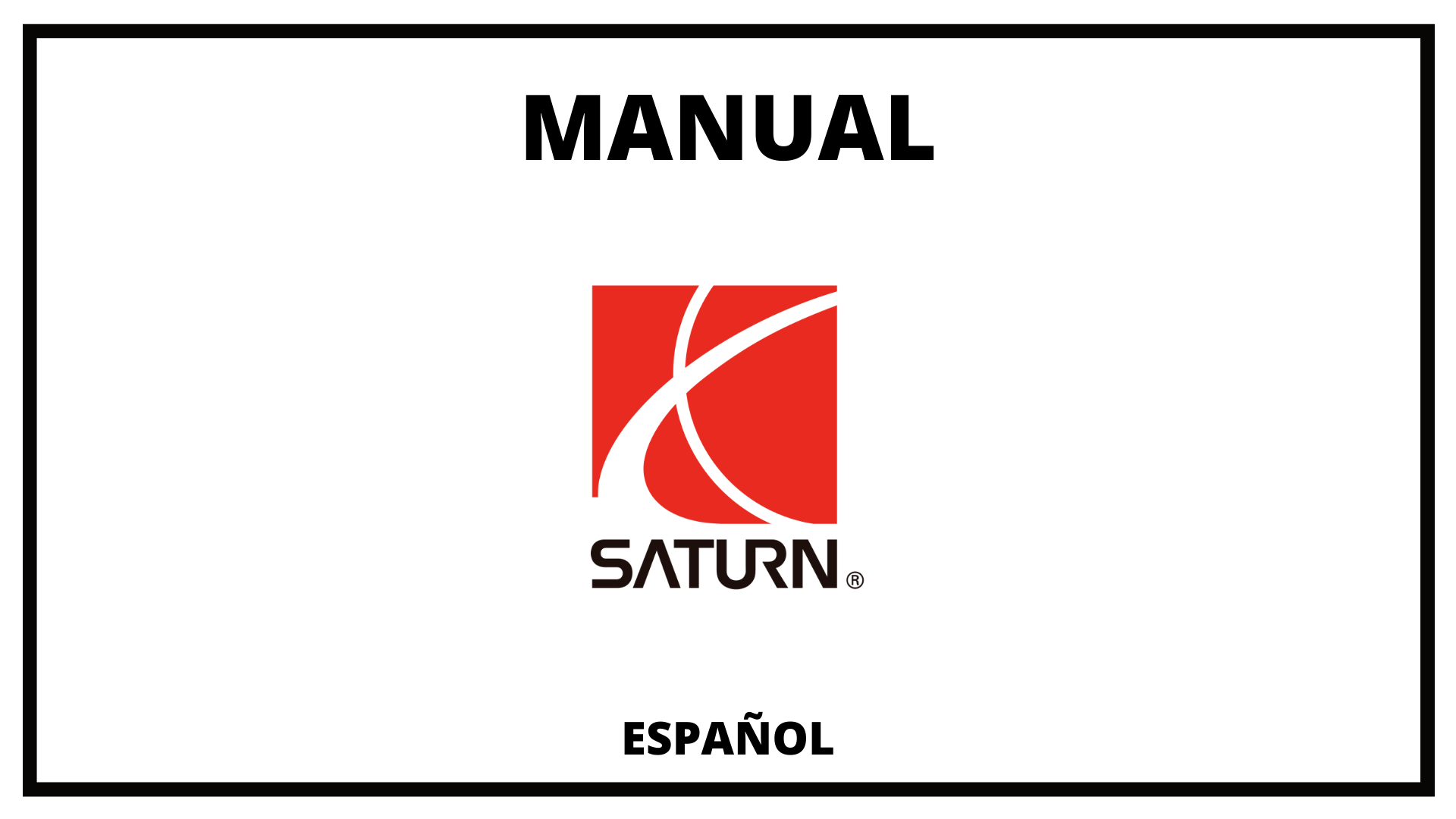 Manuales Saturn