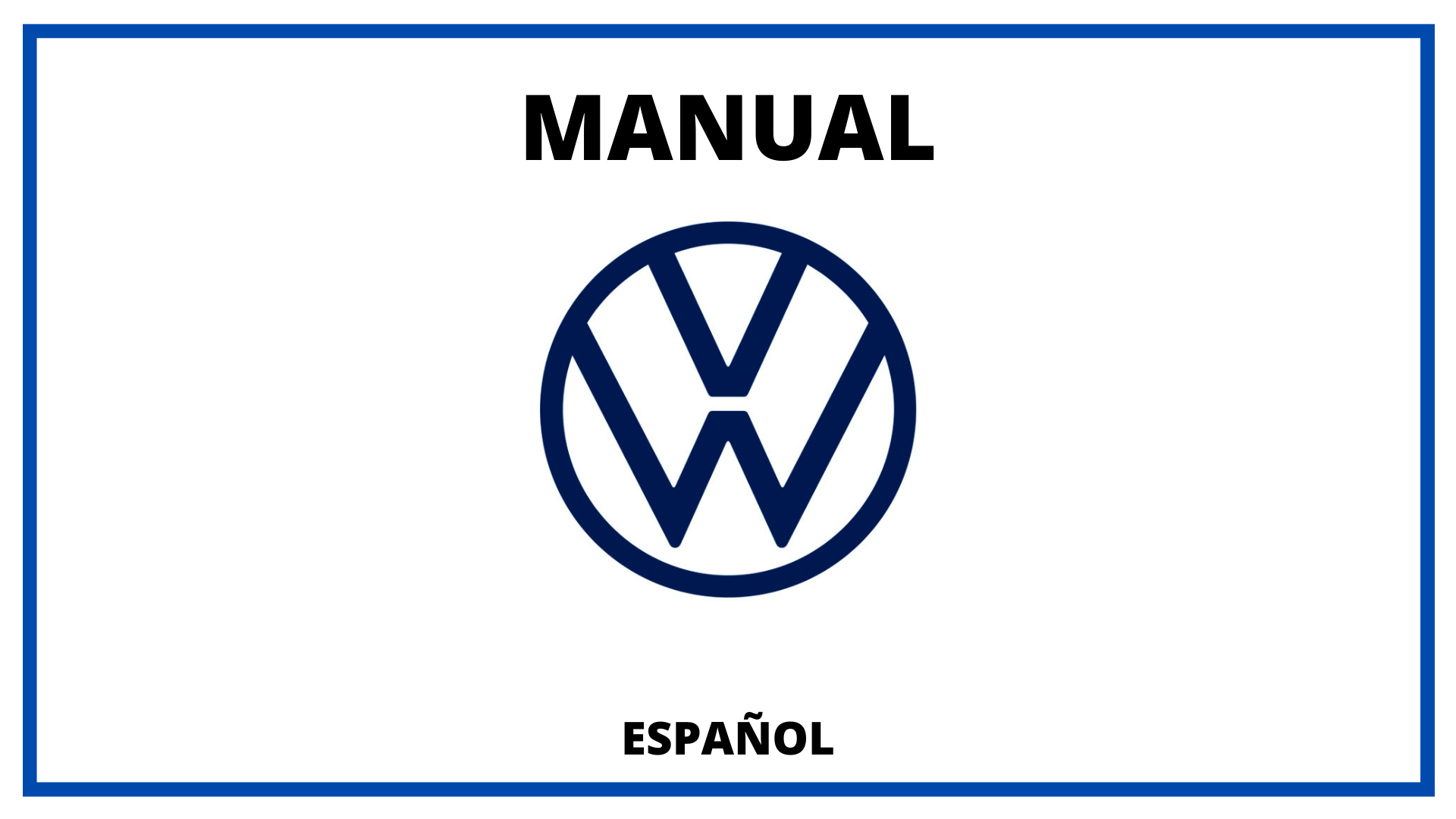 Manuales Volkswagen